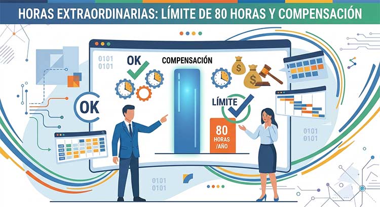 Horas extraordinarias: el límite de 80 horas al año y cómo deben compensarse